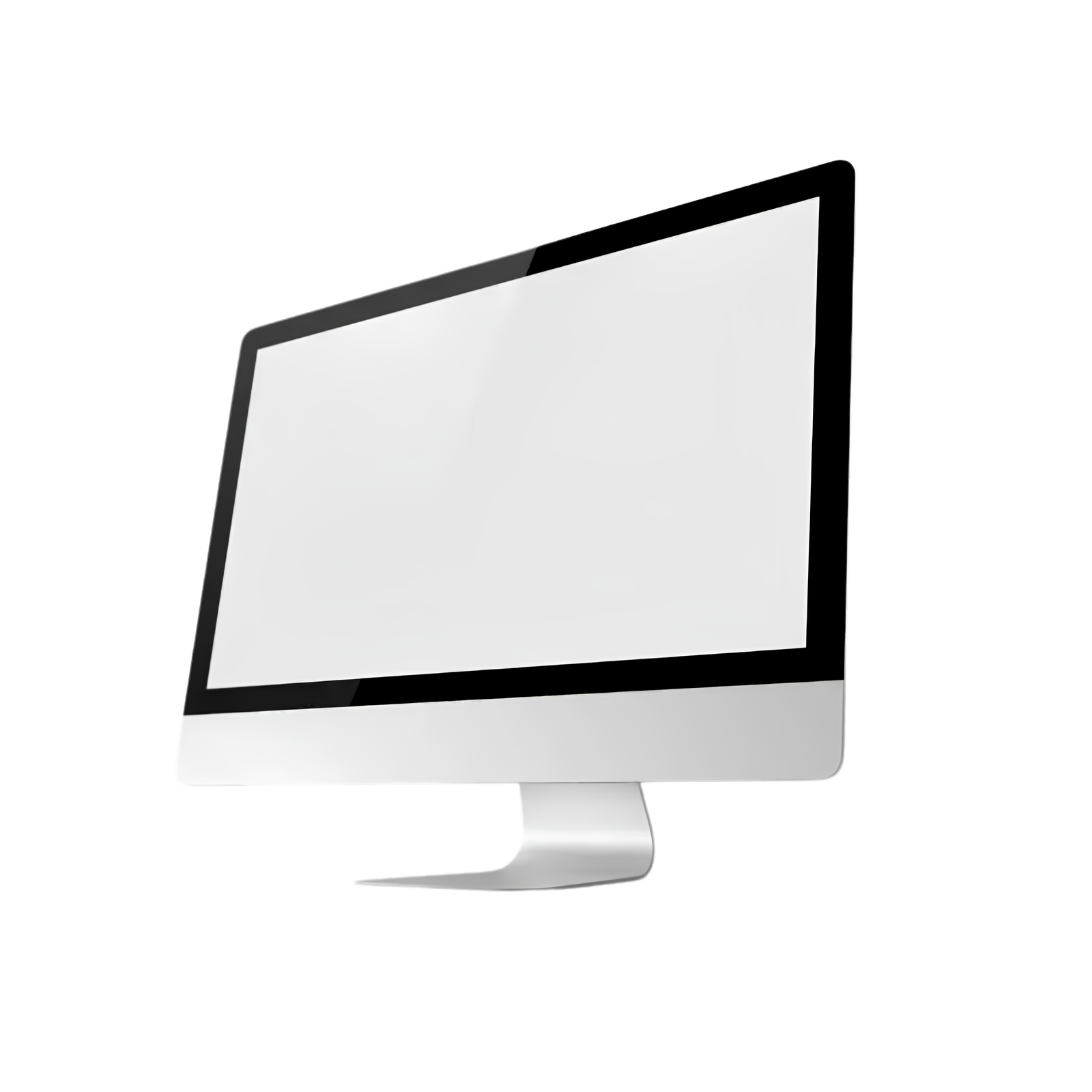 Monitor displaying the MedFin reconciliation dashboard